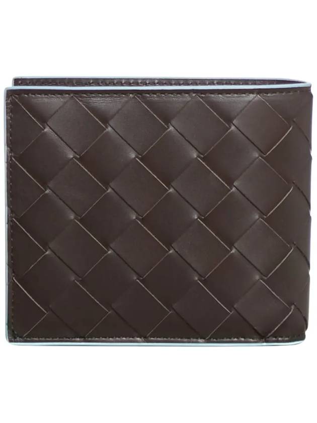 Intrecciato Half Half Wallet Brown - BOTTEGA VENETA - BALAAN 4