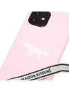 MK Stamp iPhone 12 Case Light Pink - MAISON KITSUNE - BALAAN 5