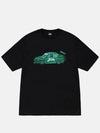 Race Car Short Sleeve T Shirt Black RaceCar - STUSSY - BALAAN 1