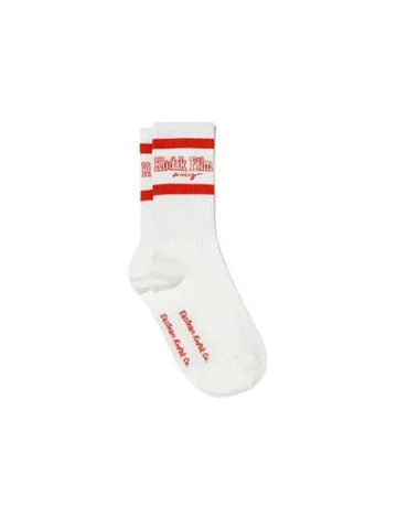 KODAK Apparel Obig Writer Logo Socks RED - KODO - BALAAN 1