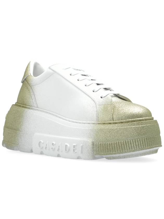 Casadei Wedge Sneakers, Women's, White - CASADEI - BALAAN 4