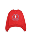 Brushed Options Exciting Snow Man Sweat Shirts RED - LE SOLEIL MATINEE - BALAAN 2