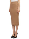 Ginosa Pencil Skirt Camel - MAX MARA - BALAAN 3