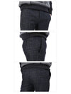 Men's Ghost Wool Skinny Pants Black - PT01 - BALAAN.