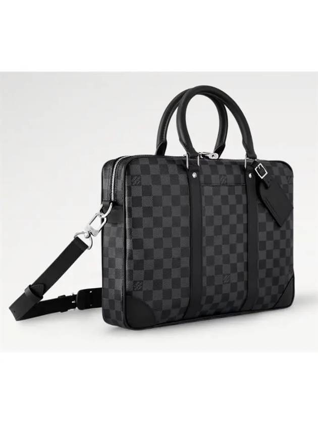 Porte Documents Voyage PM Briefcase Grey - LOUIS VUITTON - BALAAN 3