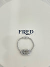 Chance Infini Chain Ring White Gold A - FRED - BALAAN 8