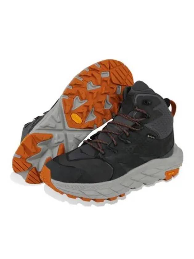 HOKA ONE Anacapa Mid Gore Tex Hiking Shoes Castle Rock 1122018 CHMS - HOKA ONE ONE - BALAAN 1