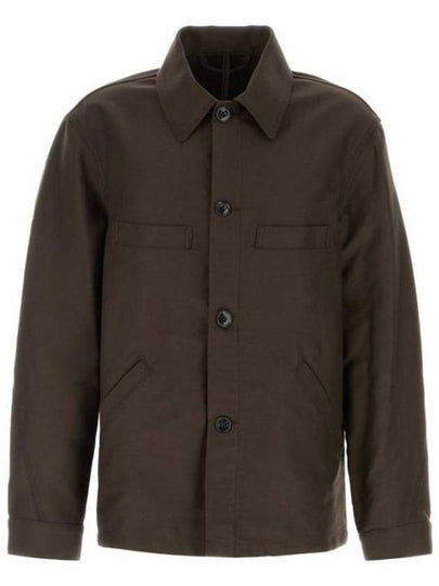 Twisted Sleeve Workwear Jacket Brown - LEMAIRE - BALAAN 2