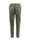 Compass Badge Cargo Straight Pants Green - STONE ISLAND - BALAAN 2