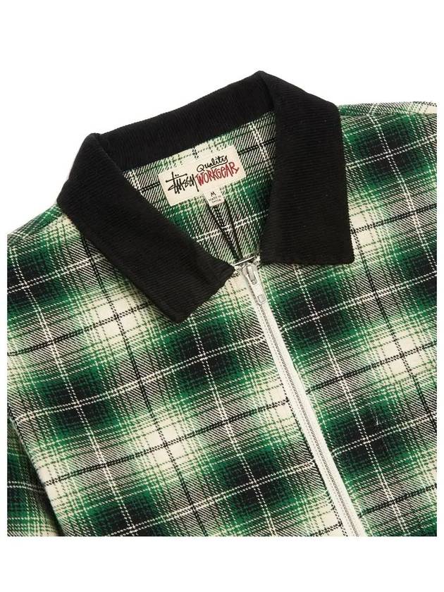 Corduroy Frank Check Shirt Jacket 1110209 BLACK - STUSSY - BALAAN 4