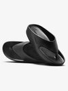 Calm Swoosh Flip Flops Black - NIKE - BALAAN 2