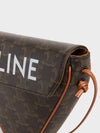 Triangle Crossbody Bag in Triomphe Canvas Tan - CELINE - BALAAN 6