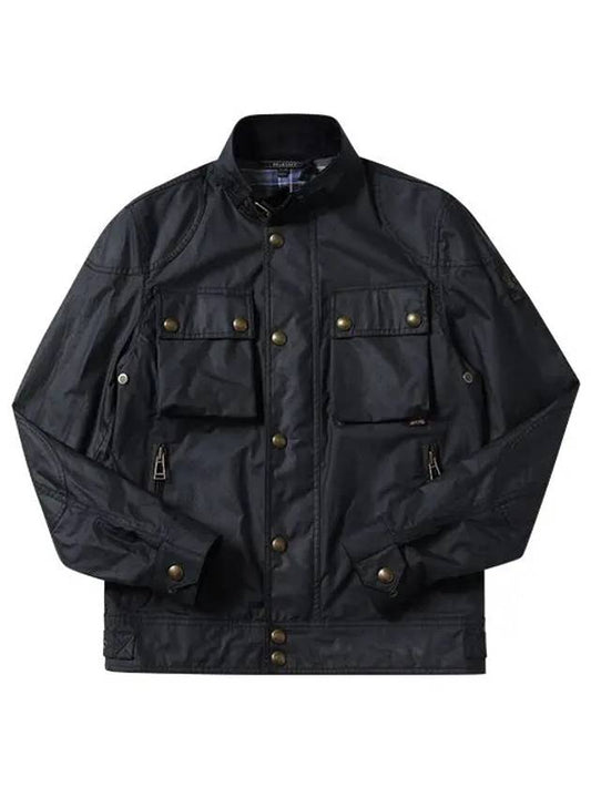 104160 152 80010 Men s Racemaster Jacket Dark Navy - BELSTAFF - BALAAN 2