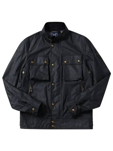 Jacket 104160 152 80010 Lace Master 6oz wax cotton men's jacket - BELSTAFF - BALAAN 1