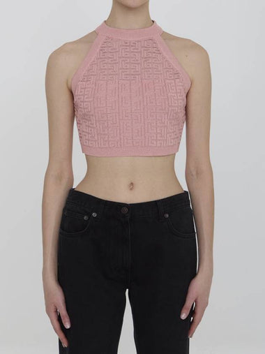 Pb Labyrinth Knit Top - BALMAIN - BALAAN 1