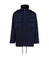 Pocket Patch Jacket Nautic Blue - AMI - BALAAN 2