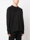 Metropolis Series Brushed Sweatshirt Black - CP COMPANY - BALAAN 6