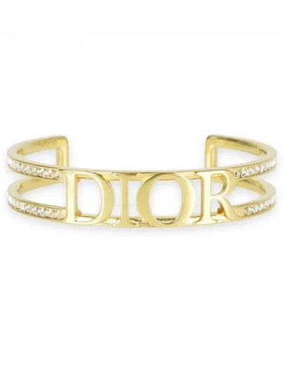 Revolution Bangle Crystal Bracelet Gold - DIOR - BALAAN 2