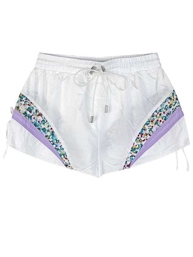 Deyene Patchwork Shorts White - ISABEL MARANT - BALAAN 2