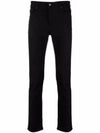 Men's Slim Fit Straight Pants Black - AMI - BALAAN 2