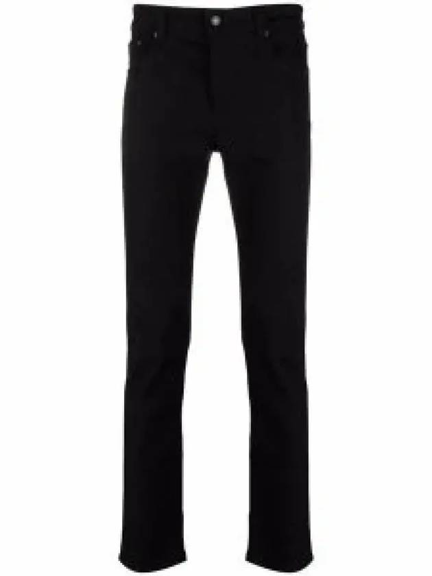 Men's Slim Fit Straight Pants Black - AMI - BALAAN 2