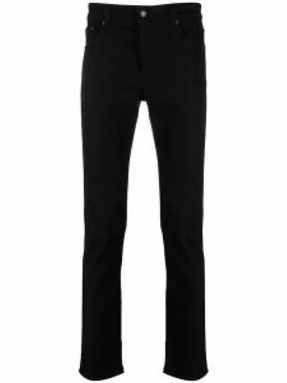 Men's Slim Fit Straight Pants Black - AMI - BALAAN 2