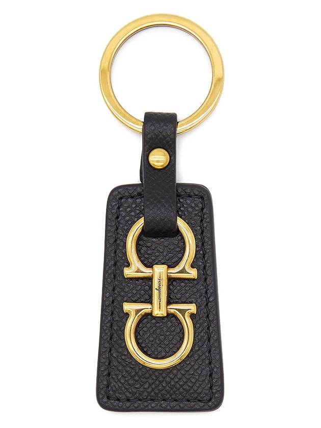 Gancini Keyholder Black - SALVATORE FERRAGAMO - BALAAN 2