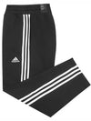 Essentials 3S Open Hem Fleece Track Pants Black - ADIDAS - BALAAN 3