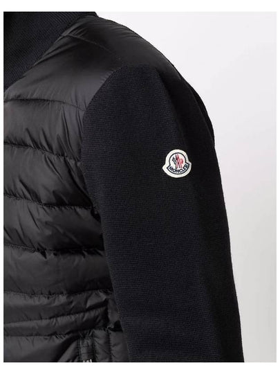 Men s knit padded jacket black 50700 - MONCLER - BALAAN 2