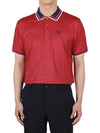 Golf Wear Men s Collar Short Sleeve T Shirt G4MS23K061A POPPY - G/FORE - BALAAN 2