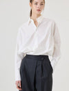 Premium Cotton Volume Wrap Waist Banding Shirt - RS9SEOUL - BALAAN 2