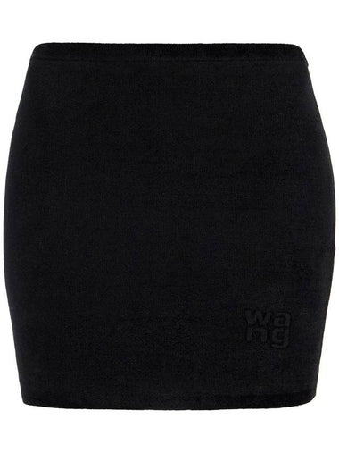 velvet mini skirt - ALEXANDER WANG - BALAAN 1