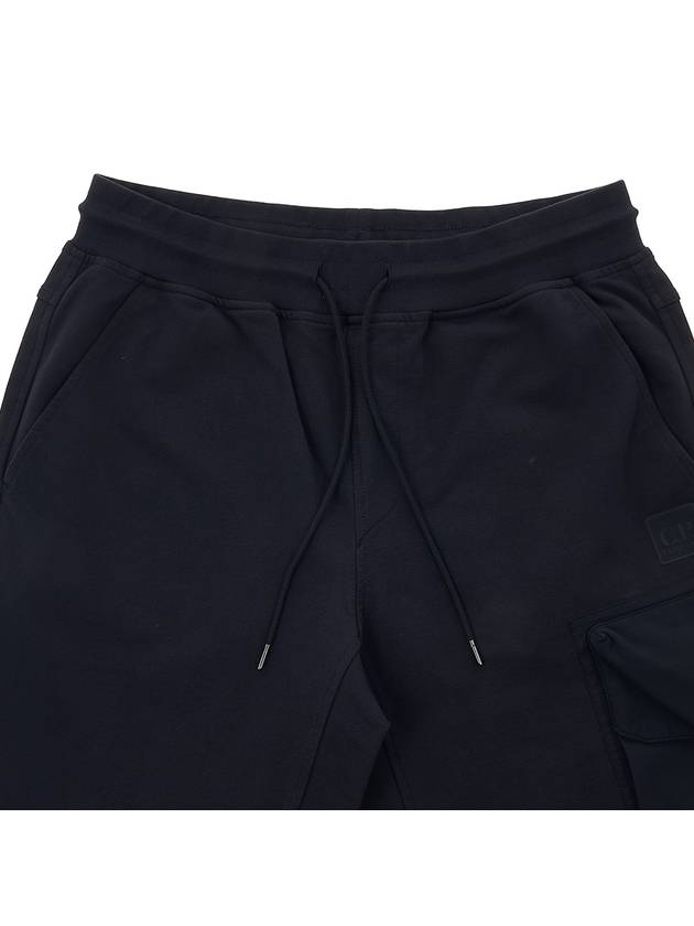 Metropolis Series Stretch Fleece Mixed Cargo Shorts Navy - CP COMPANY - BALAAN 4