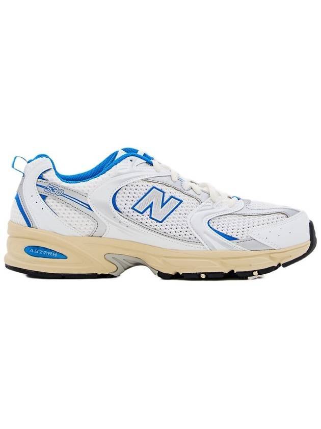 530 Mesh Low Top Sneakers Blue Oasis White - NEW BALANCE - BALAAN 1