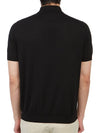 Men's Cotton Polo Shirt Black - DRUMOHR - BALAAN 5