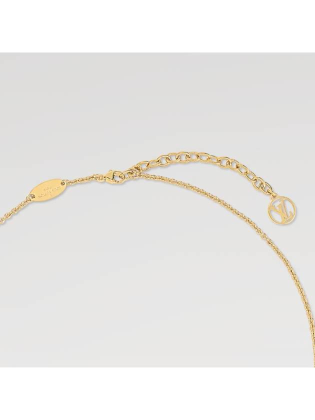 Essential V Necklace Gold - LOUIS VUITTON - BALAAN 6