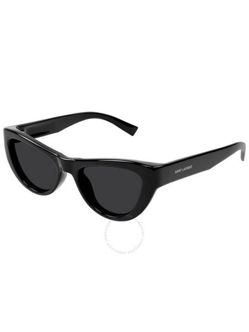 Saint Laurent Black Cat Eye Ladies Sunglasses SL 676 001 53 - SAINT LAURENT - BALAAN 1