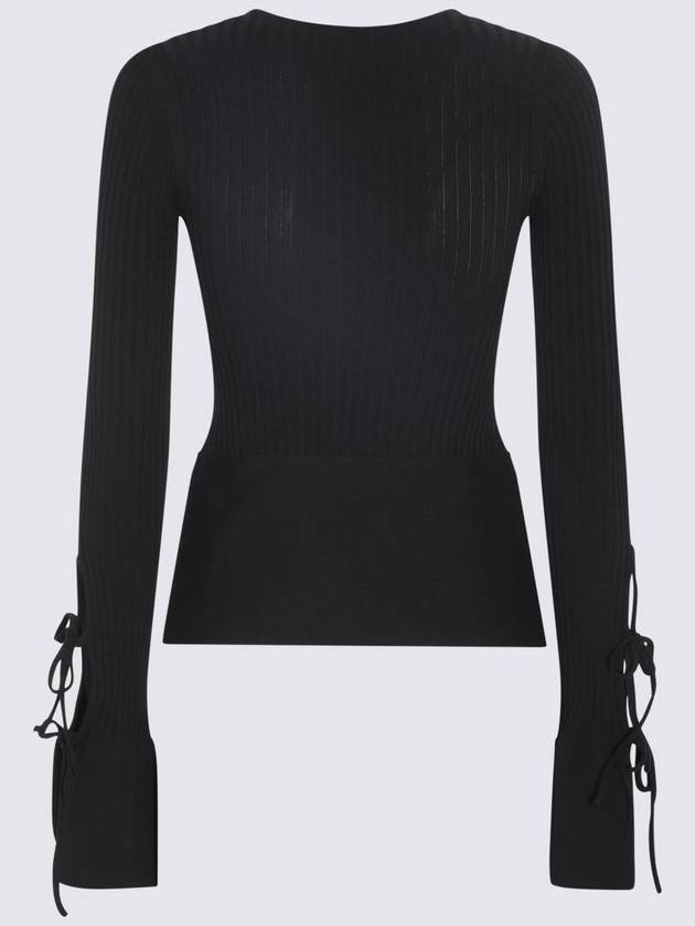 Andreādamo Black Viscose Blend Top - ANDREADAMO - BALAAN 2