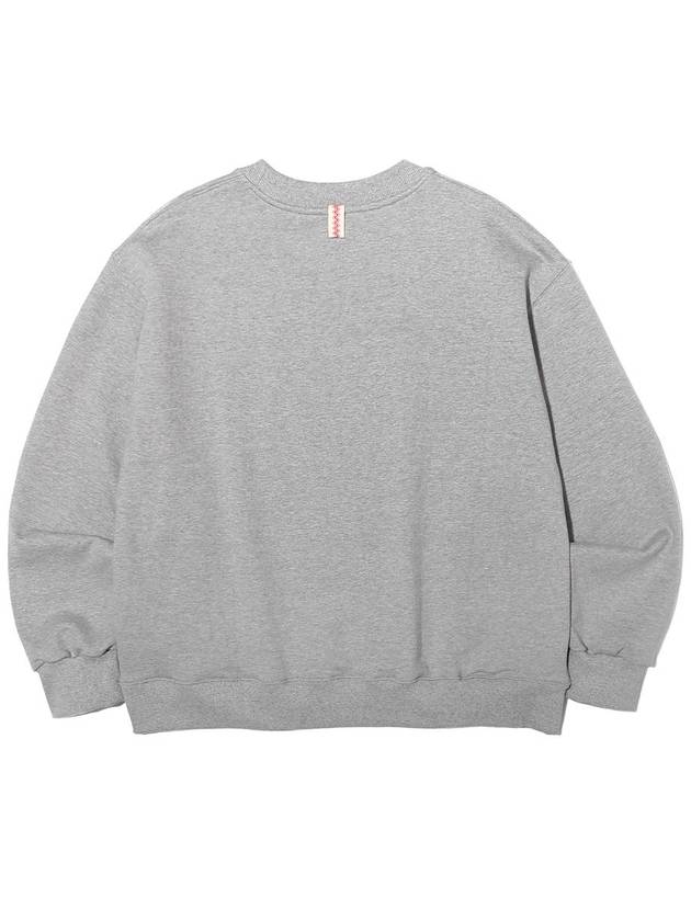 Bookle Logo Boy Sweatshirt Gray - OGARP - BALAAN 3