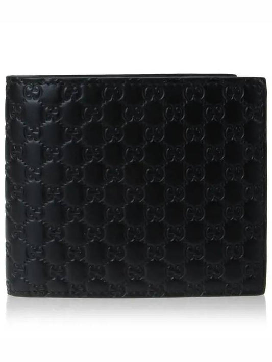 Micro GG Ssima Bifold Wallet Black - GUCCI - BALAAN 2