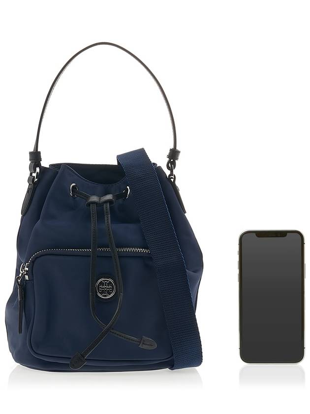 Virginia Logo Bucket Bag Blue - TORY BURCH - BALAAN 7