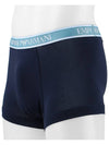 Men's Boxer Trunk Briefs 3 Pack Navy - EMPORIO ARMANI - BALAAN 4