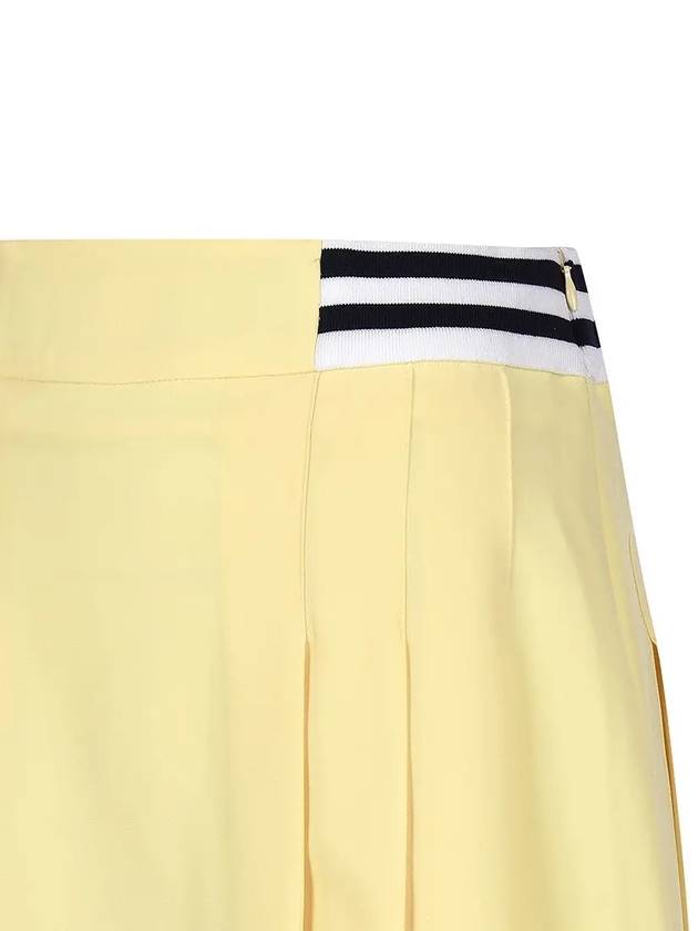 Waist color matching pleated mini skirt MW4MS609 - P_LABEL - BALAAN 4
