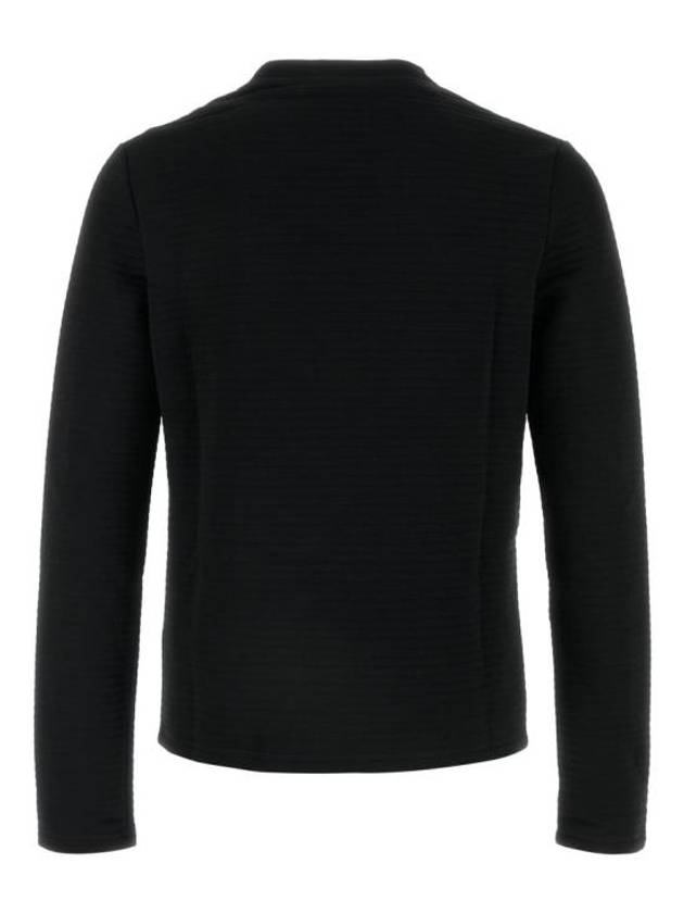 Logo Patch Long Sleeve T-Shirt Black - JIL SANDER - BALAAN 3