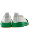 Women's Vulcan Low Top Sneakers Sneakers White Green - BOTTEGA VENETA - BALAAN 5