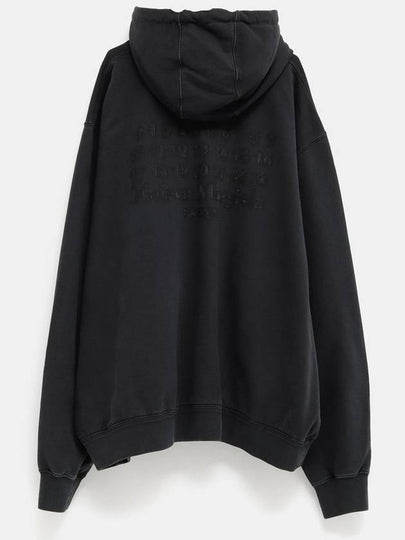 Embroidered Logo Hoodie - MAISON MARGIELA - BALAAN 2