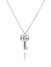 GG Mamont Key Charm Necklace Silver - GUCCI - BALAAN 3