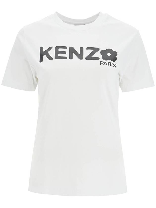 Boke Flower 2.0 Short Sleeve T-Shirt White - KENZO - BALAAN 2