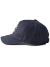 Logo Print Cotton Ball Cap Blue - A.P.C. - BALAAN 4