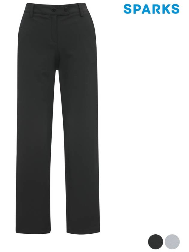 two button point straight fit long pants pants SO1LPA004 - SPARKS - BALAAN 2